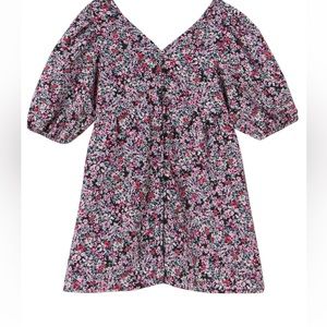 Zara floral shirt dress, size 9
